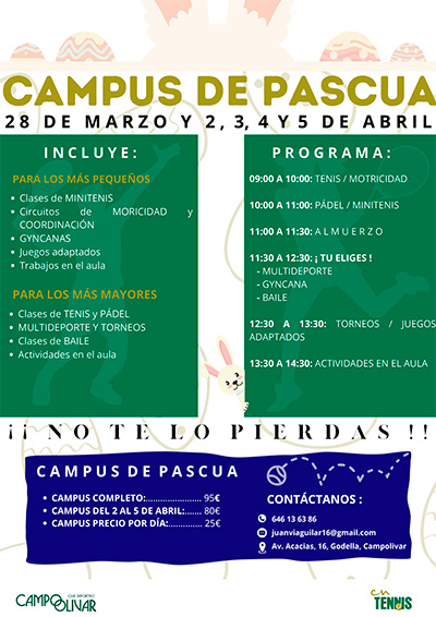 Campus de Pascua CampoOlivar 2024