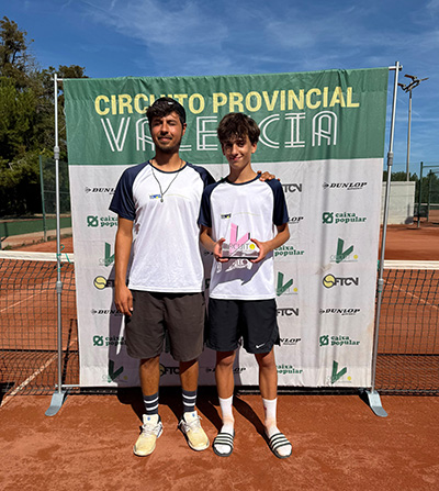 Hugo García, subcampeón cadete en el torneo provincial del Saladar