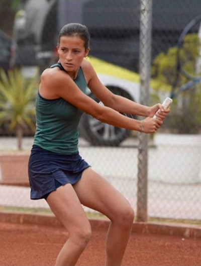 Natalia Ortega en el circuito ITF Junior