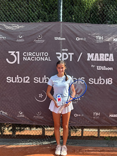 Natalia Ortega, campeona del Máster Marca