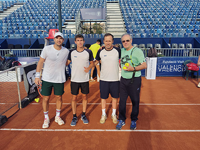 Vicente Quevedo con Lajovic